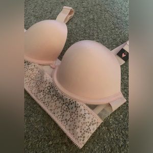 Pink bra